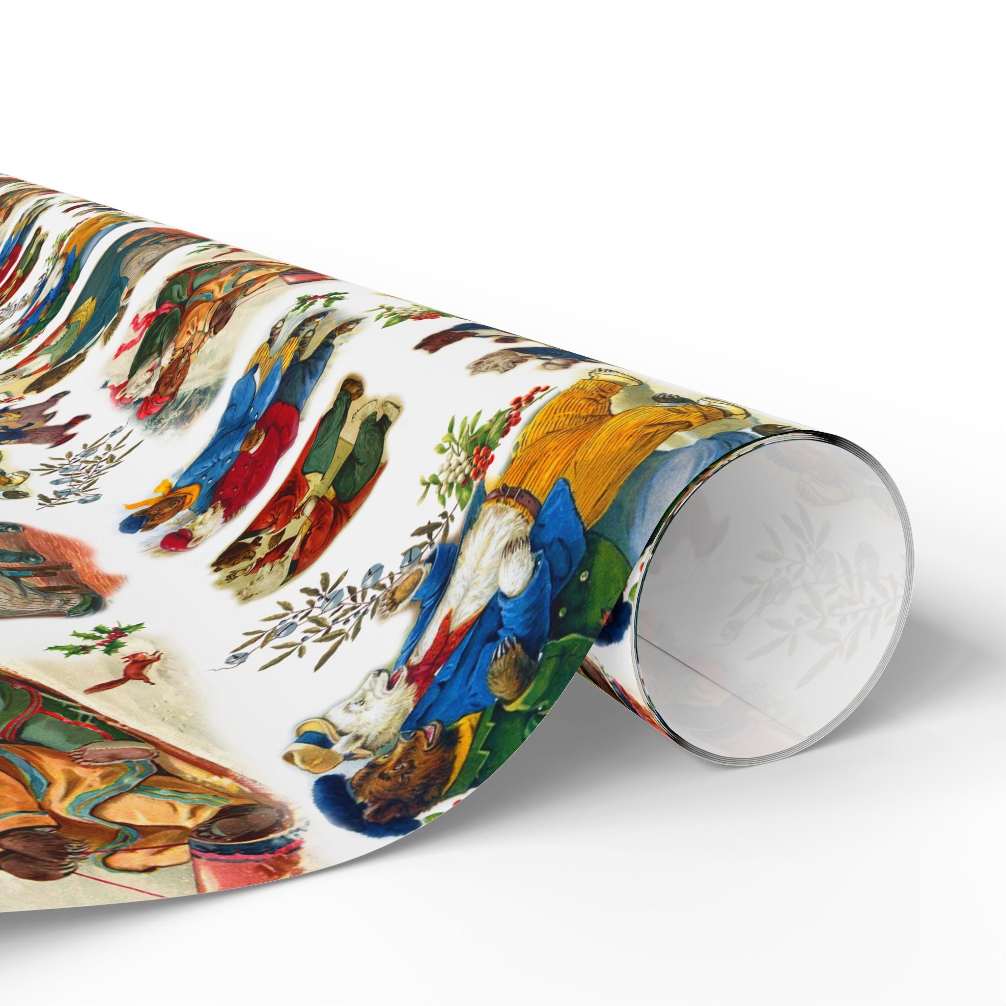 Beary Gay Christmas Gift Wrap